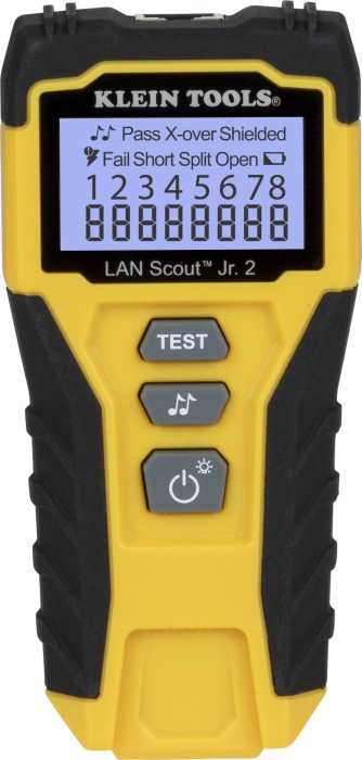Klein Tools LAN Scout Jr. 2 przewód-urządzenie do kontroli, tester przewodów
