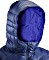 Salomon Halo Down Hoodie kurtka niebieski/fioletowy (damskie) Vorschaubild