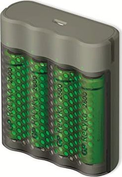 GP Batteries ReCyko Speed Charger (USB) M451 inkl. 4x AA NiMh 2600mAh