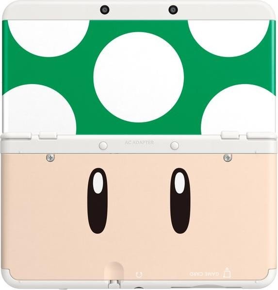 Nintendo Zierblende 008 für New 3DS - UP-Pilz (DS)