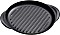 Le Creuset Grillplatte aus Gusseisen Grillpfanne 25cm rund schwarz matt (20204250000460)