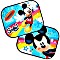 Disney Sonnenschutz-Vorhänge Mickey (9313)