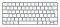 Apple Magic keyboard 2021, srebrny, UK (MK2A3B/A)