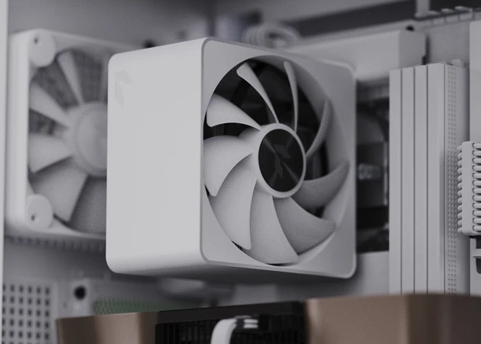 APNX AP1-V CPU hűtő - 120mm, fehér (AP1-5PIPE ARGB WH