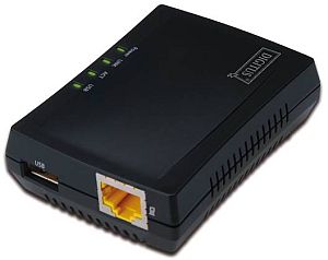 Digitus DN-13020, Printserver/NAS, USB 2.0