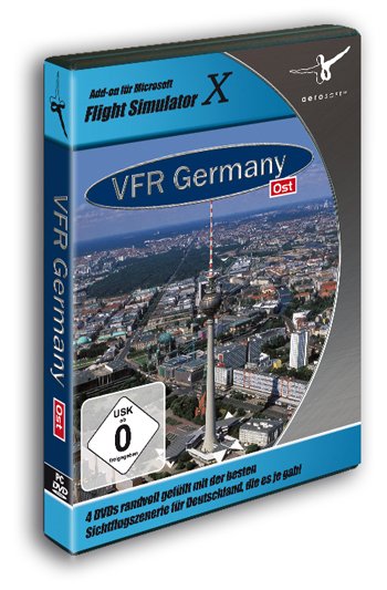 Flight simulator X - VFR Germany 4 (add-on) (PC)