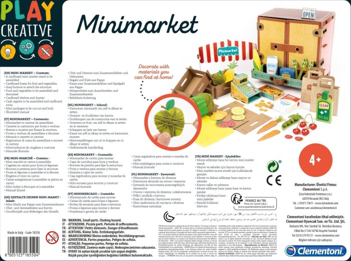 Gestalte deinen Mini-Markt Play Creative 