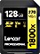 Lexar Professional 1800x złoto Series R270/W180 SDXC 128GB, UHS-II U3, Class 10 (LSD1800128G-BNNNG / LSD1800128G-BNNNU / LSD1800128G-RNNNC)
