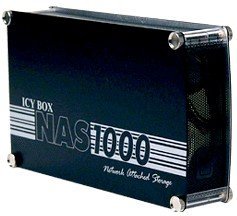 RaidSonic Icy Box IB-NAS1000-B, USB 2.0/LAN
