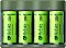 GP Batteries ReCyko Everyday Charger (USB) B421 inkl. 4x AA NiMh 2100mAh (130B421USB210AAC4)
