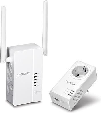 TRENDnet Powerline AV2 1200 Wireless zestaw startowy, sztuk 2-zestaw