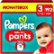 Pampers Baby-Dry pants Gr.3 Einwegwindel, 6-11kg, 192 Stück