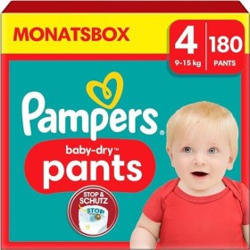 Pampers Baby-Dry pants Gr.4 Einwegwindel, 9-15kg, 180 Stück