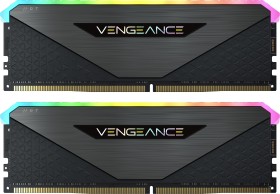 Corsair Vengeance RGB RT Gunmetal DIMM Kit 32GB, DDR4-3600, CL16-20-20-38 (CMN32GX4M2Z3600C16)