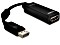 DeLOCK DisplayPort/HDMI kabel przejściówka czarny (61849)