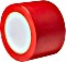 Markierungsband, czerwony, 75mm/33m, 1 sztuka
