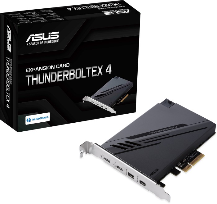 ASUS ThunderboltEX 4, PCIe 3.0 x4