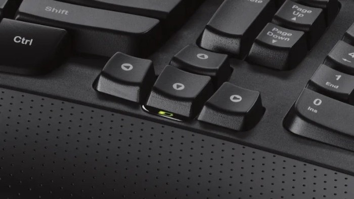 Logitech K350 Wireless Keyboard, Black 
