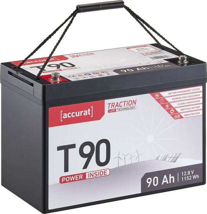 Accurat Traction T120 AGM Versorgungsbatterie 120Ah