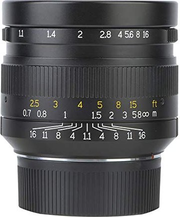 7artisans 50mm 1.1 do Leica M czarny