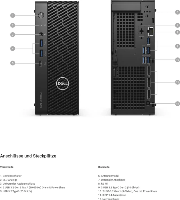 Dell Precision 3280 CFF Workstation Ab 1320 28 2025 Dell Precision 3280 CFF Workstation Ab 1320 28 2025