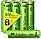 GP Batteries ReCyko Micro AAA NiMH 850mAh, 8er-Pack (12085AAAHCE-C8)