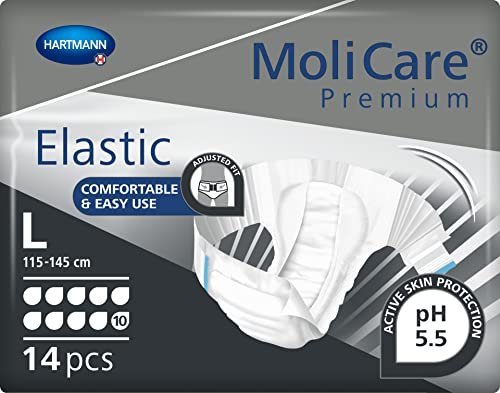Hartmann MoliCare Premium Elastic 10 kropla spodnie ochronne L, 14 sztuk