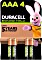 Duracell rechargeable Micro AAA 750mAh, 4-pack