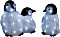 Konstsmide LED akryl figurka Pinguinfamilie 48x zimna biel (6270-203)