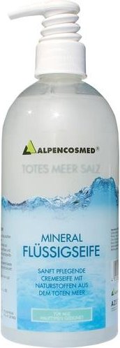 Alpencosmed Totes Meer Salz Mineral Flüssigseife, 500ml