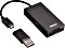 Hama OTG Dual-Slot-Cardreader, USB 2.0 Micro-B [Stecker] (54141)