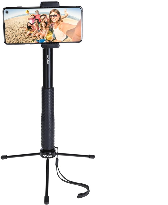 Rollei Actioncam Selfie Stick schwarz
