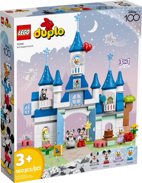 LEGO DUPLO - Disney 3-in-1-Zauberschloss (10998)