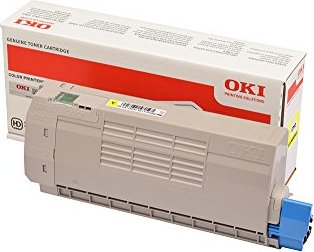 OKI 46507613 Tonerkassette Gelb 11500 Seiten Toner C712