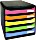 Exacompta Schubladenbox Big Box Plus, 5 Schubladen, harlekin (309798D)