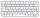 Apple Magic keyboard 2021, srebrny, EN (MK2A3Z/A)