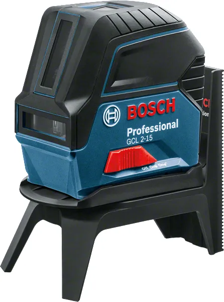 Bosch Professional GCL 2-15 poziomica laserowa w tym torba + akcesoria