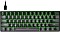 Dierya DK61SE, 60%, black, LEDs green, BLUE Switches, USB, US