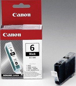 Canon Tinte BCI-6BK schwarz, 2er-Pack