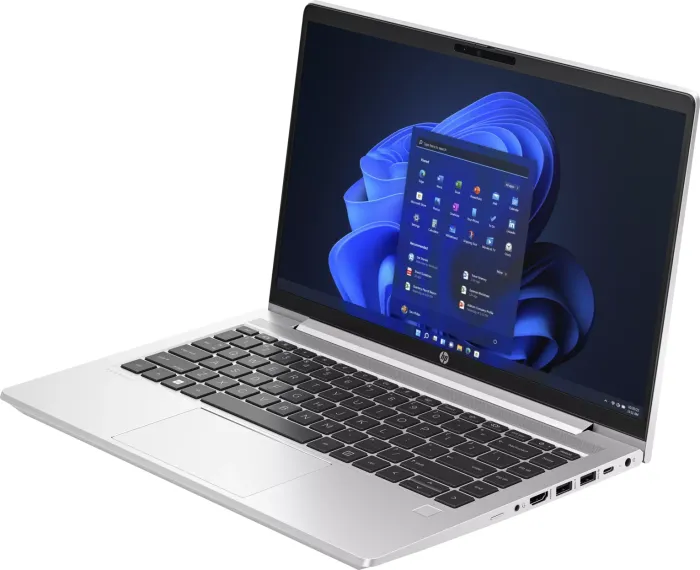 HP ProBook 445 G10, Pike Silver, Ryzen 5 7530U, 16GB RAM, 512GB SSD, DE