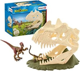 Schleich Dinosaurs - Playset Große Schädelfalle mit Velociraptor (42348)