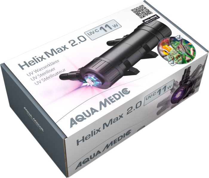 Aqua Medic Heli Max 2.0 UV-C Wasserklärer, 11W, 800l