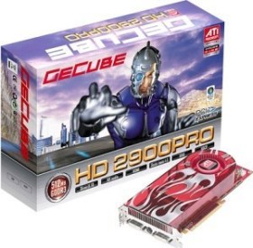 GeCube Radeon HD 2900 Pro, 512MB DDR3, 2x DVI, S-Video