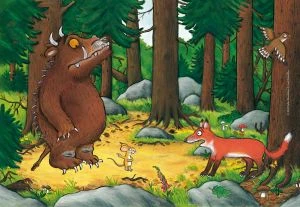 Schidt Spiele 56064 - Puzzle Il io Aico Gruffalo, 2 x 26 Pezzi