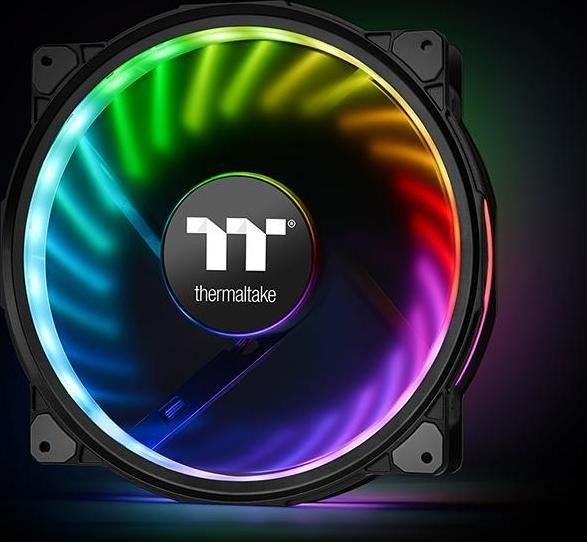 Thermaltake Riing Plus 20 LED RGB TT Premium Edition, sterowanie LED, sterowanie wentylatorów, 200mm