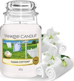 Yankee Candle Clean Cotton Duftkerze, 623g