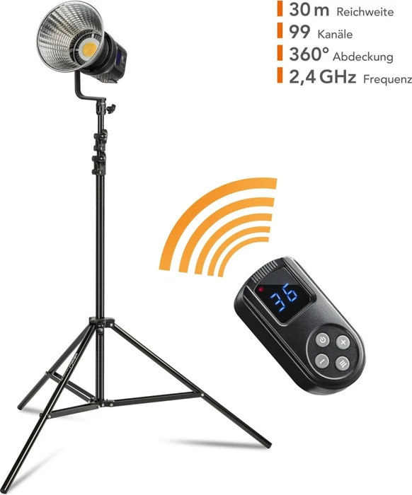 Walimex pro Niova 600 Plus Bi Color + WT-806 LED Video Light Set