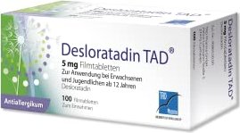 Desloratadin TAD Filmtabletten, 100 Stück