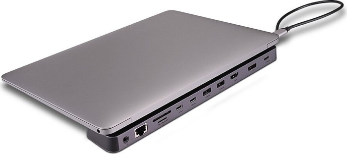 Lindy DST-mini XT 810, USB C laptop mini stacja dokująca