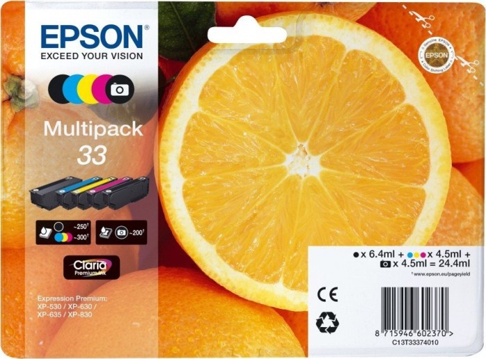 Epson Tinte 33 Multipack
